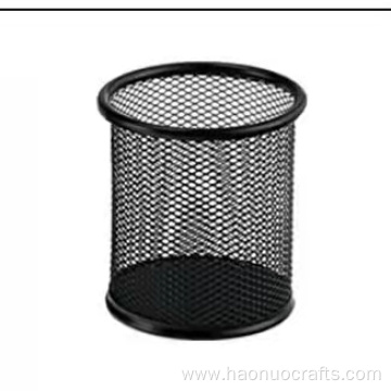 tabletop furnishings office equipment Metal pen container